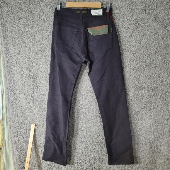 Katherine Hamnett Denim Vintage Jeans Womens 26 Black Cleo Straight High Italy - Picture 6 of 14